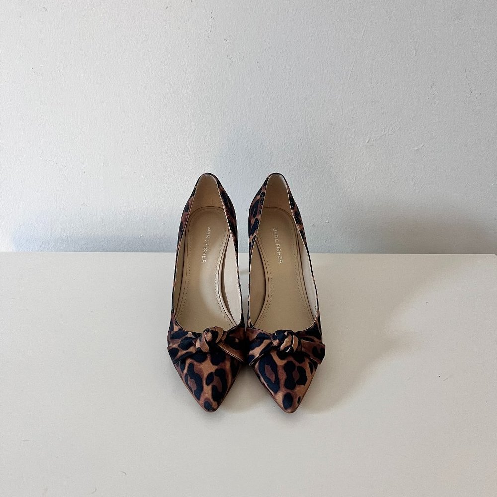 Marc Fisher Animal Print Heels Size 9 1/2 M
